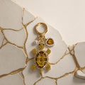 Yellow Turtle key chain